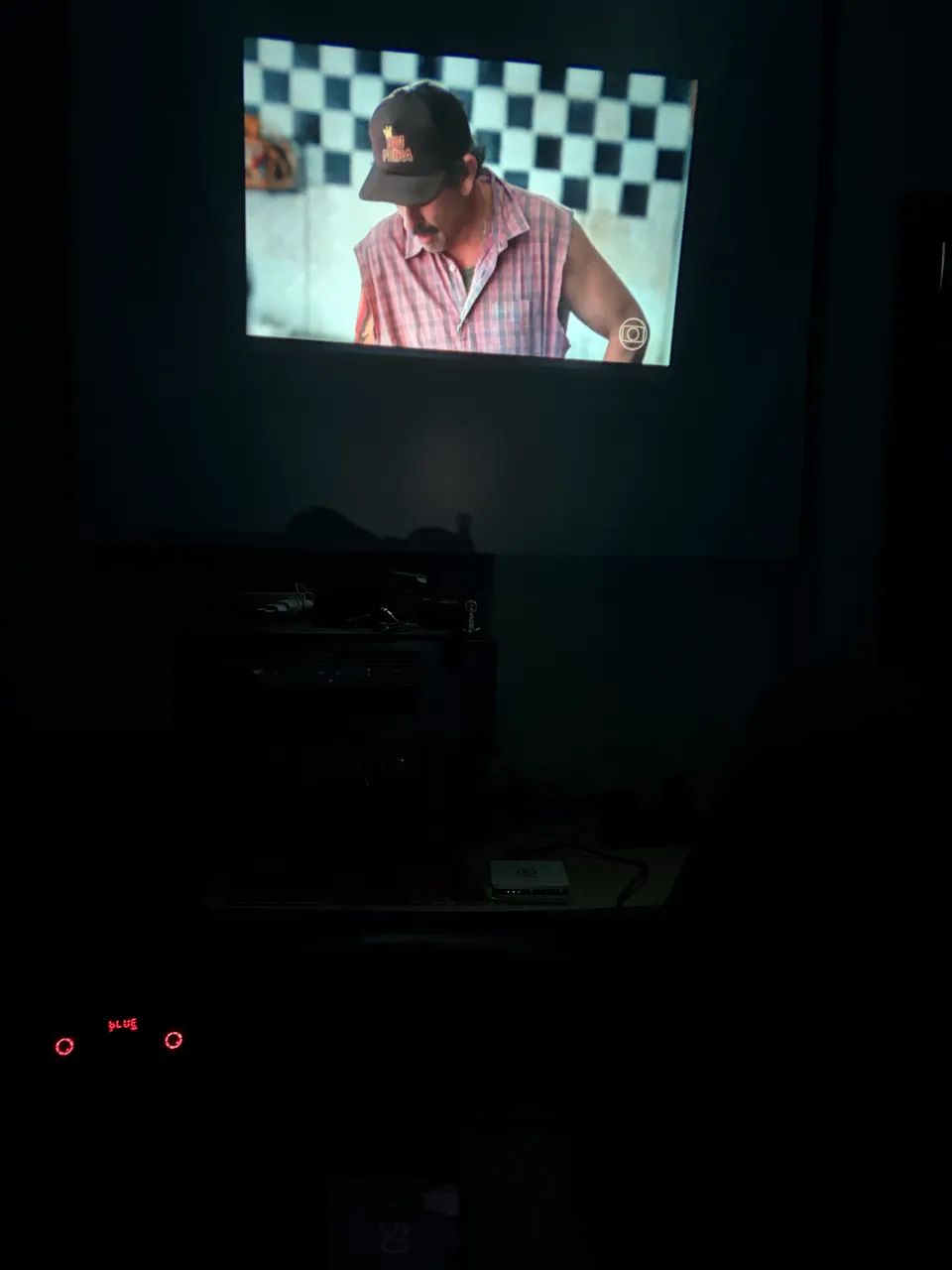 Projetor + Painel  cinema 