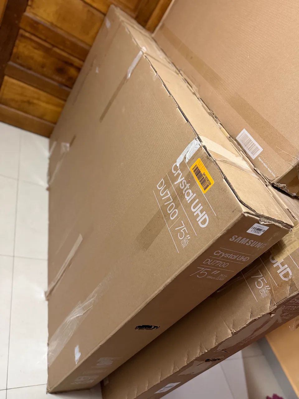 TVs smart 75 polegadas Samsung na caixa modelo novo com x Box integrado  - Foto 2