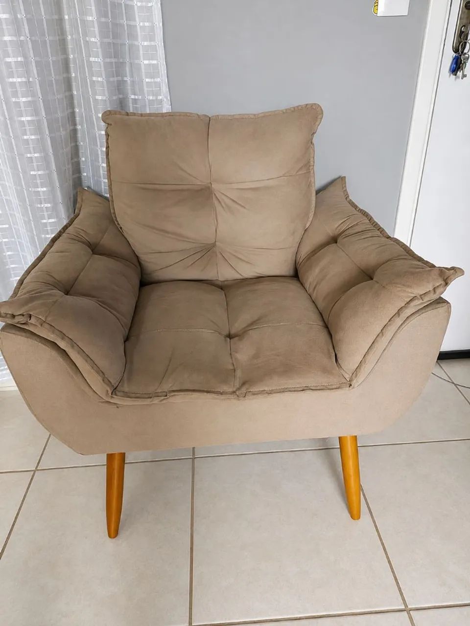 Poltrona Suede-Veludinho  - Foto 2