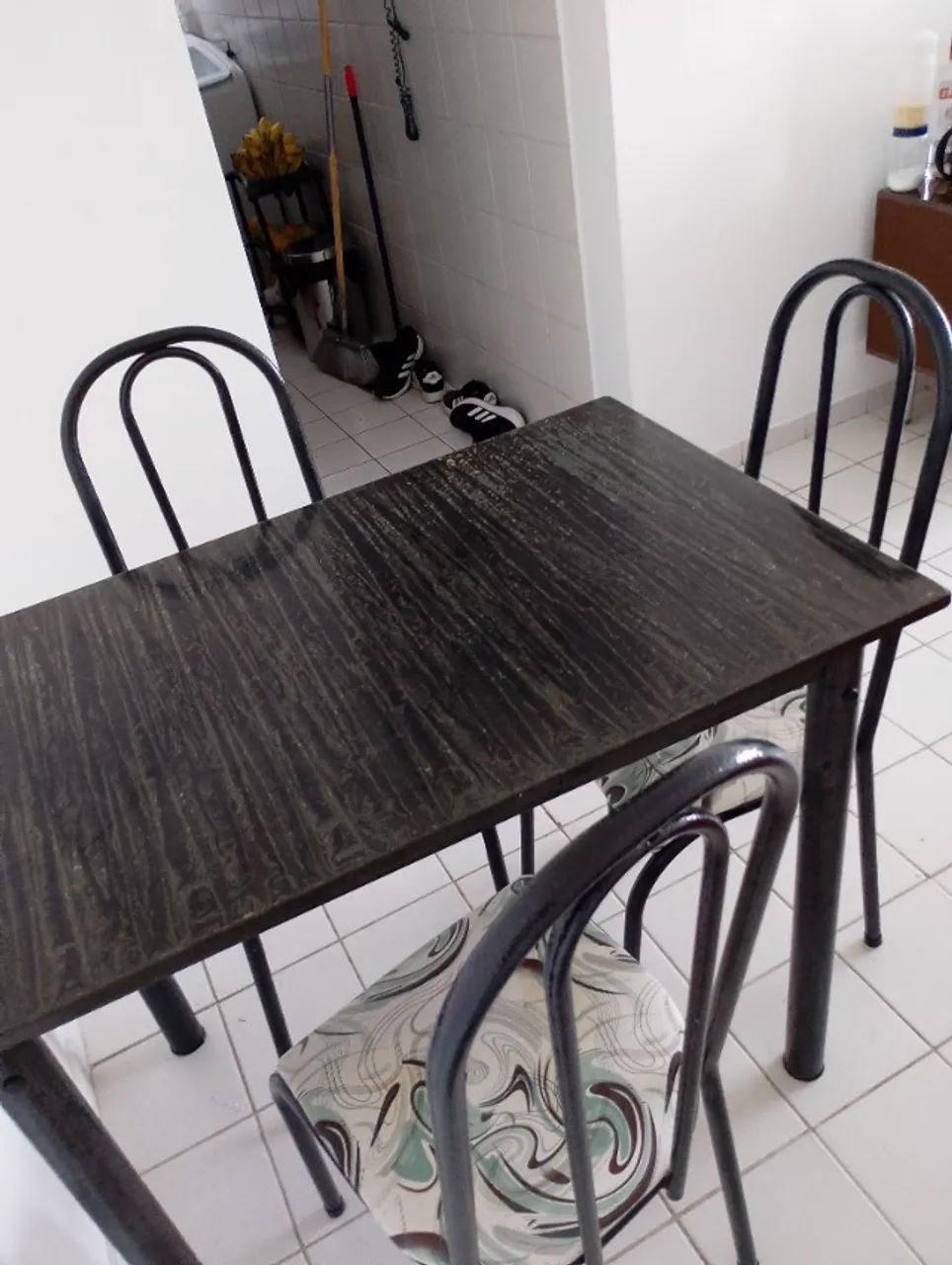 Mesa granito com 4 cadeiras  - Foto 4