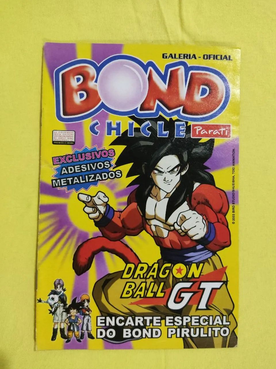 Álbum Bond Chicle Dragon Ball GT