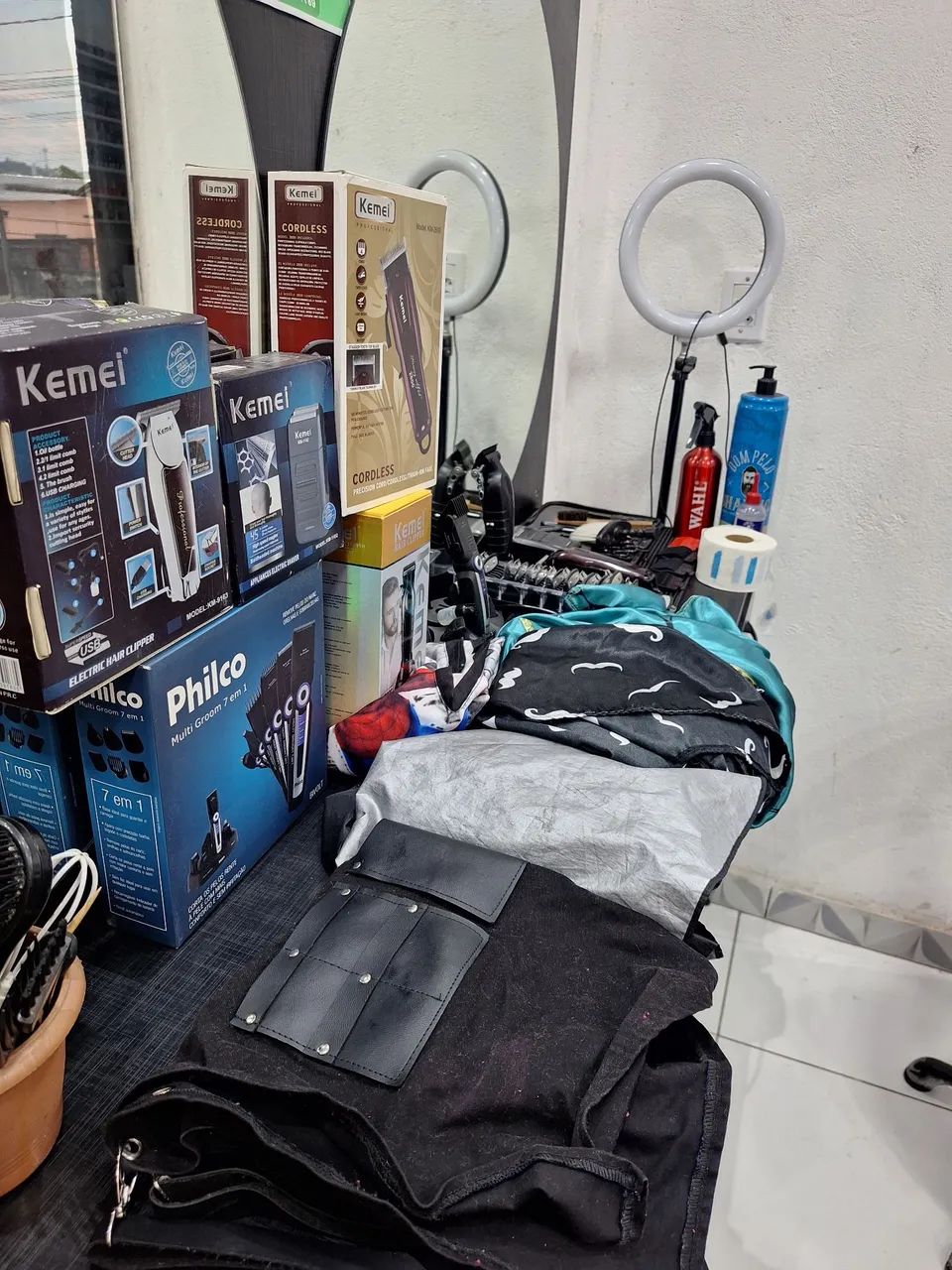 MATERIAL PARA BARBEARIA 