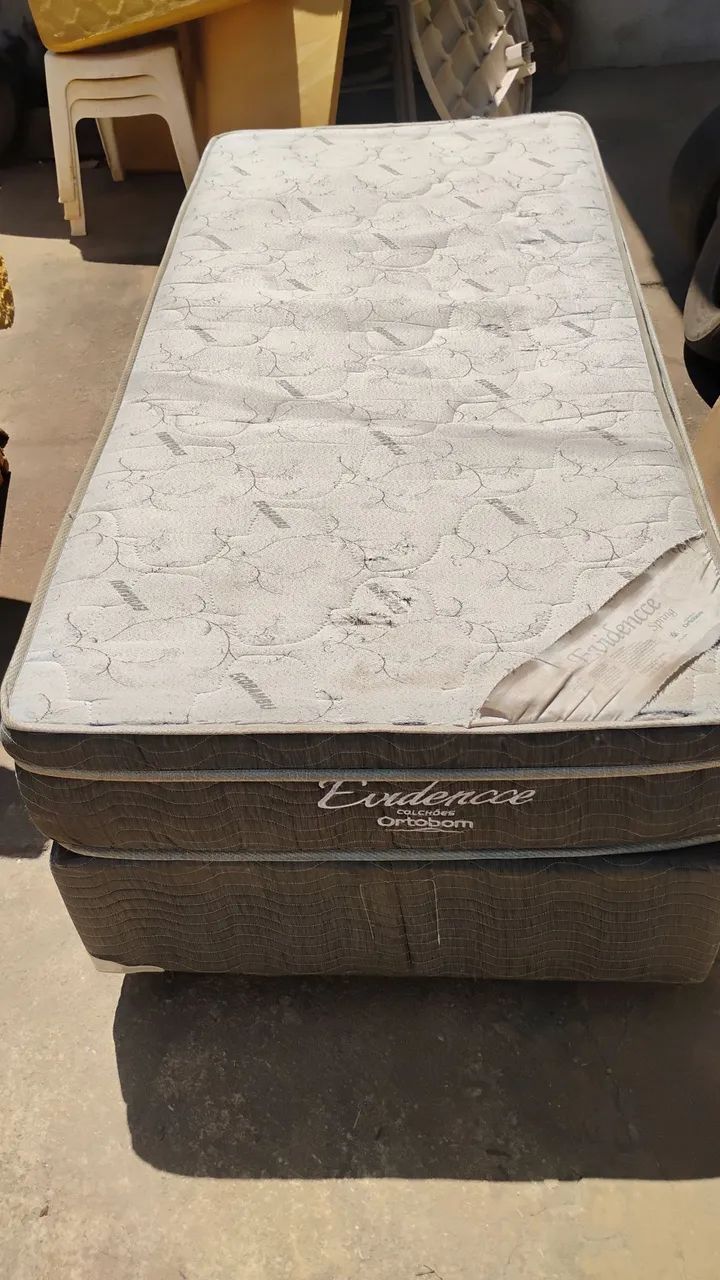 Cama solteiro box