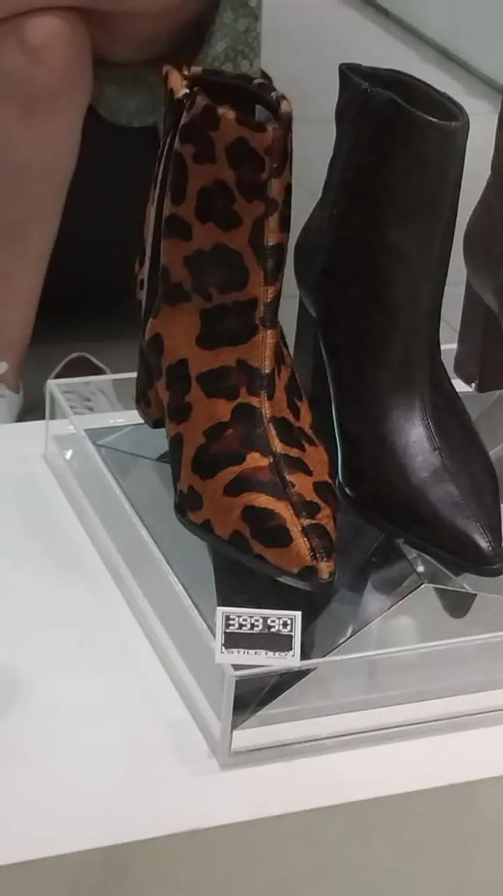Bota feminina couro - Foto 5