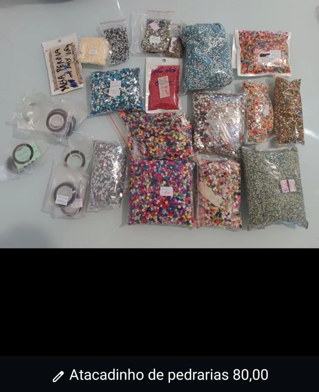 Kit pedrarias de unhas - Foto 3