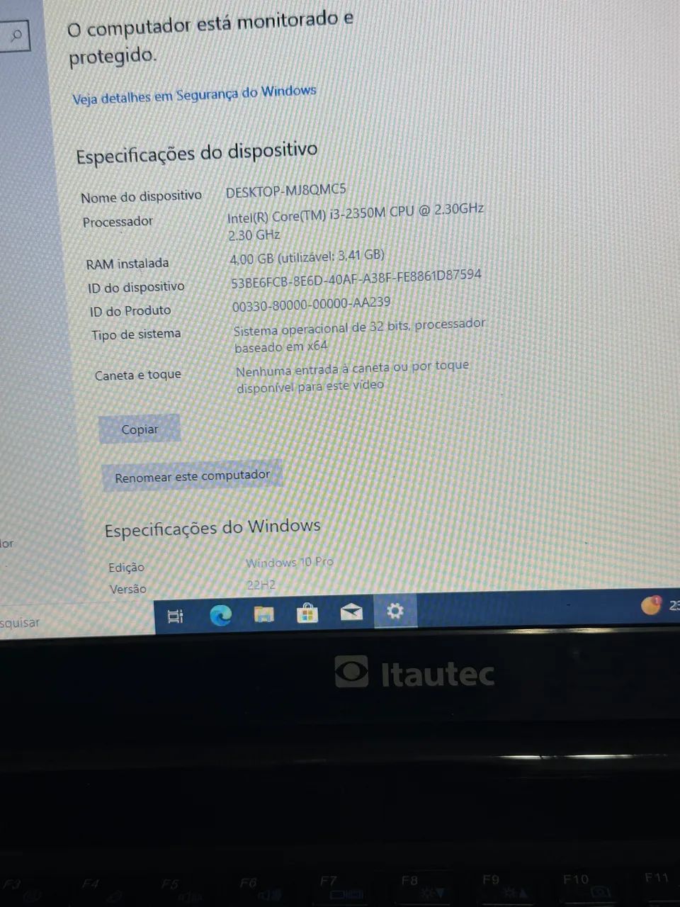 Notebook Itautec Core i3  - Foto 4