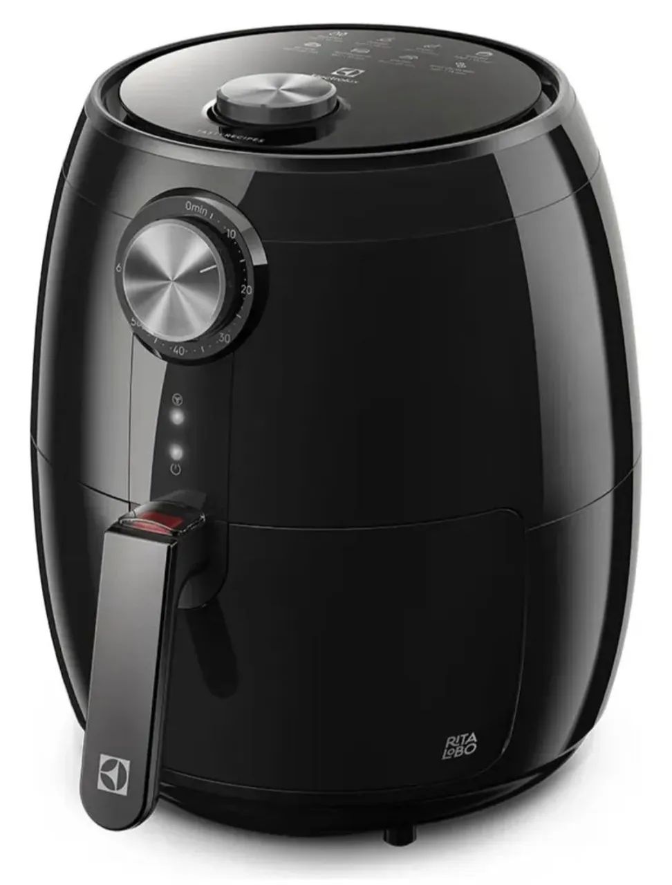 Air Fryer Electrolux Efficient Rita Lobo EAF15 Preta com Timer