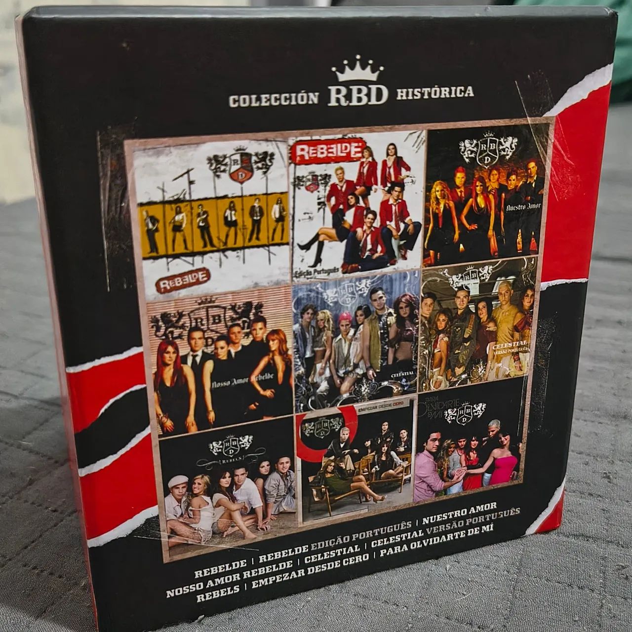 Box RBD - Siempre Rebelde 9CDs - Foto 2