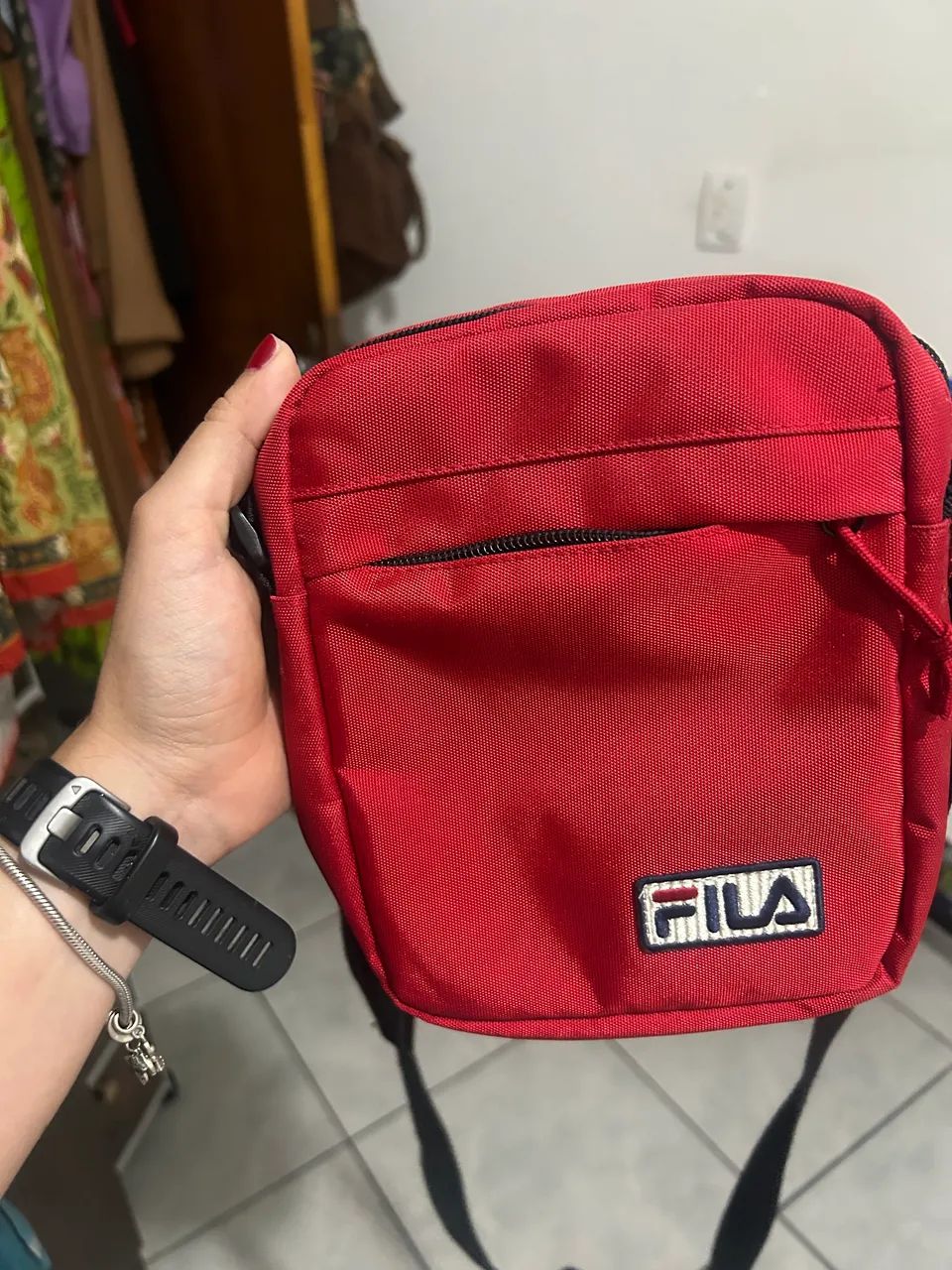 Shoulder bag fila vermelha