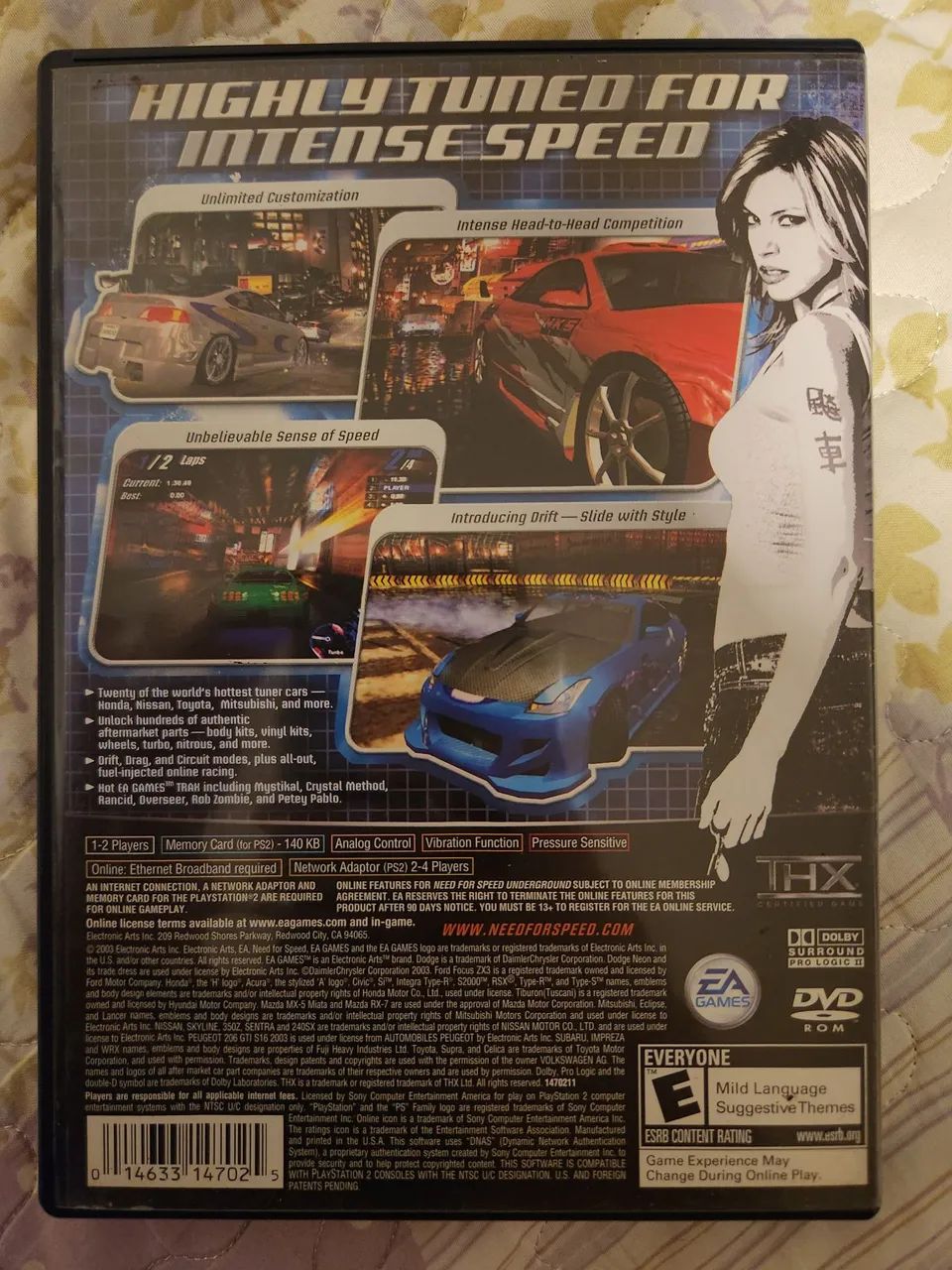 Need For Speed Underground Ps2 Original Completo - Foto 4