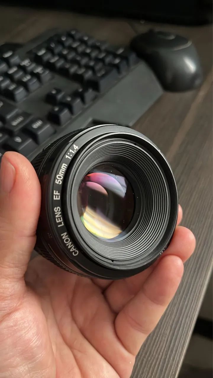 Lente 50mm 1.4 Canon  - Foto 3