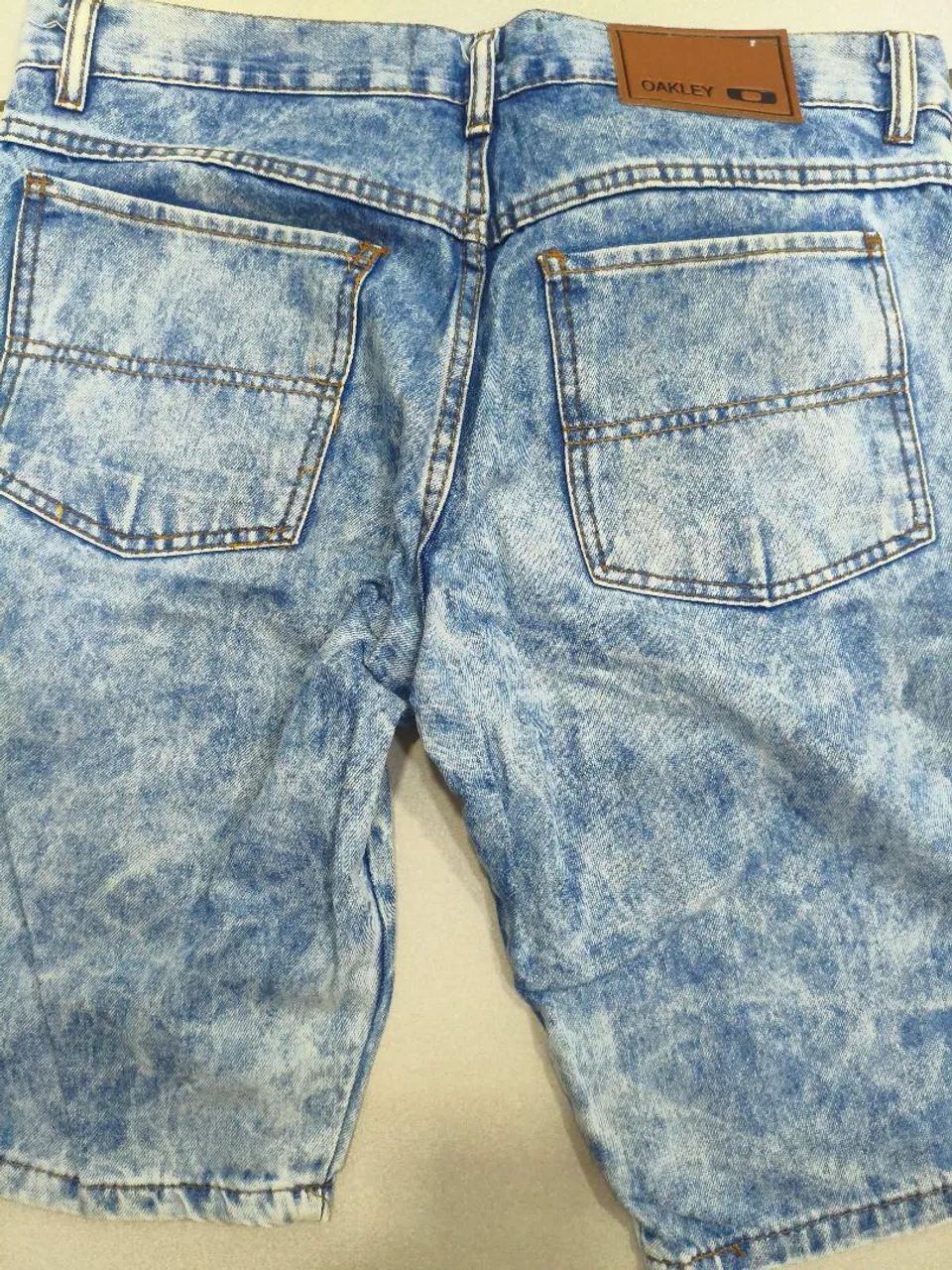 Bermuda jeans masculina  - Foto 2