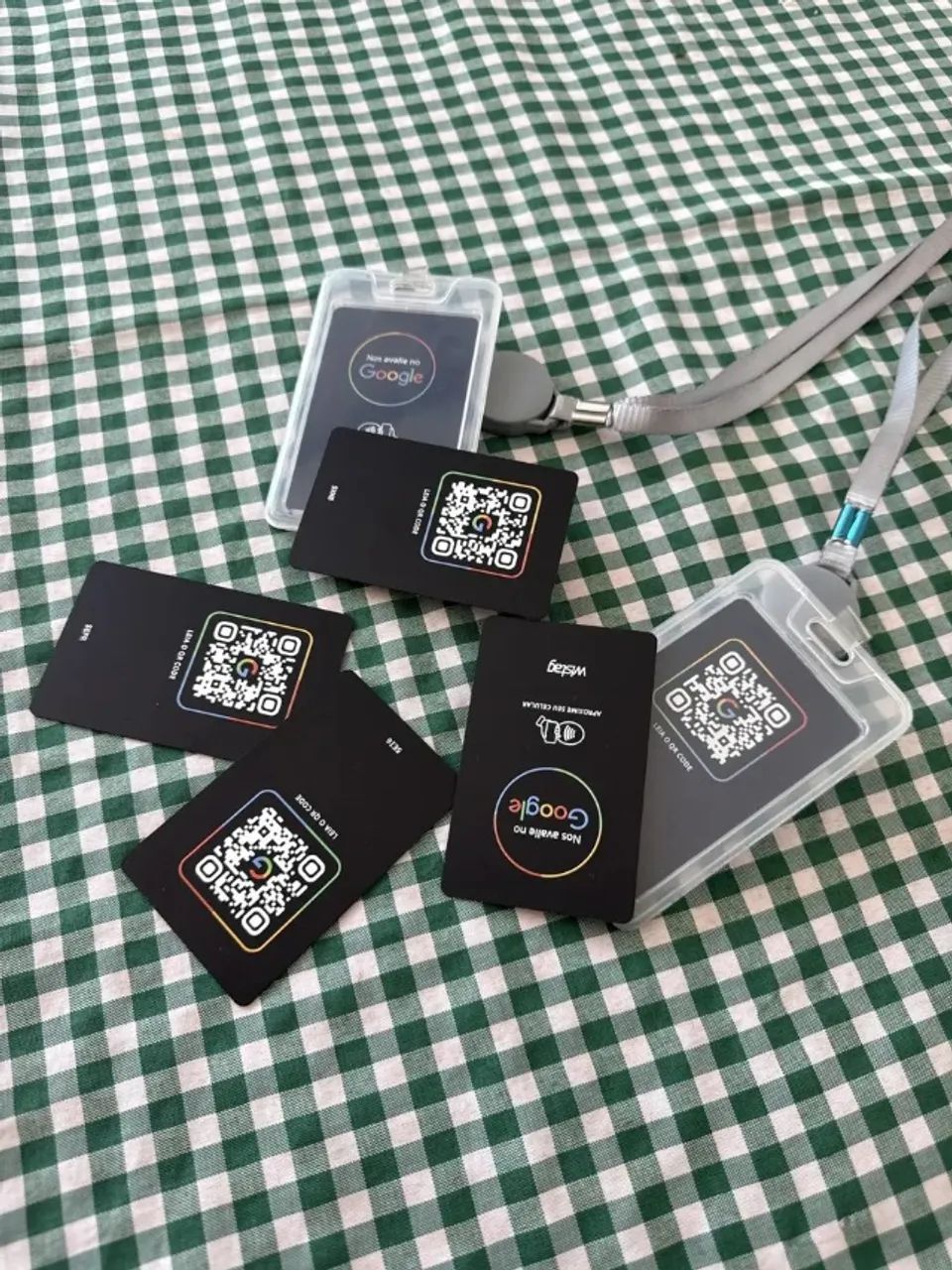 Cartão de Feedback Google com NFC e Código QR Novo - Foto 4