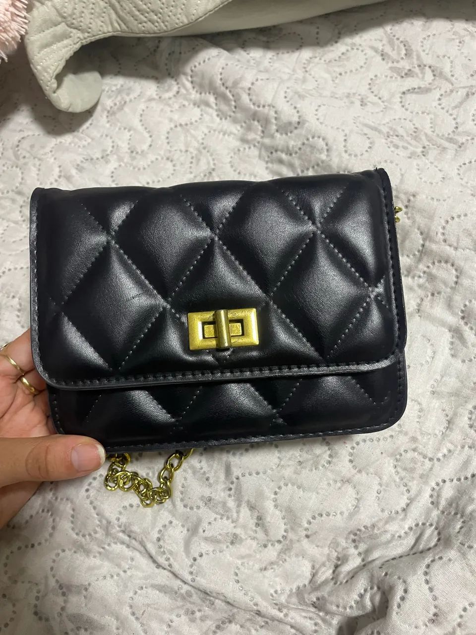Bolsa preta média 