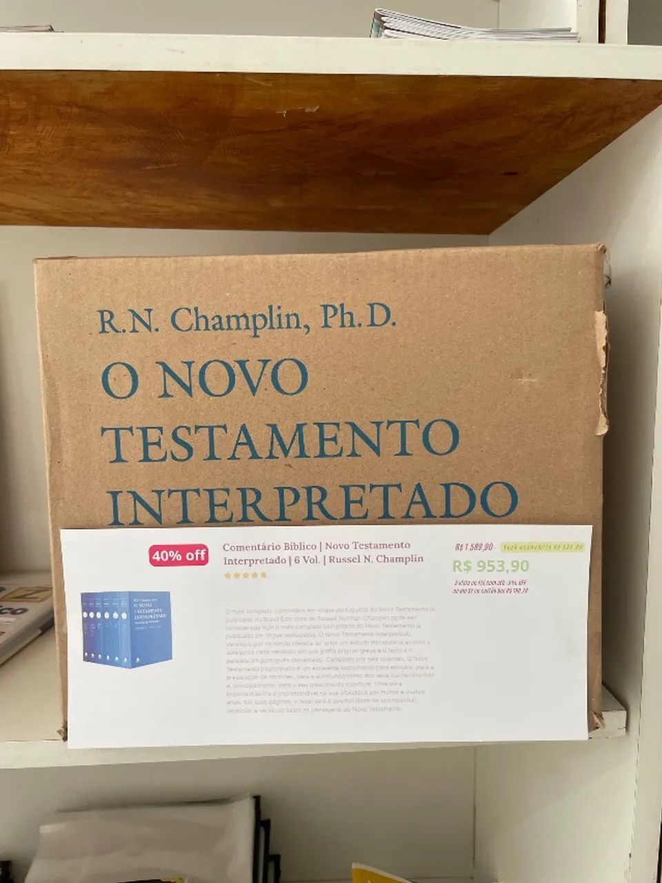 Comentário Bíblico | Novo Testamento Interpretado | 6 Vol