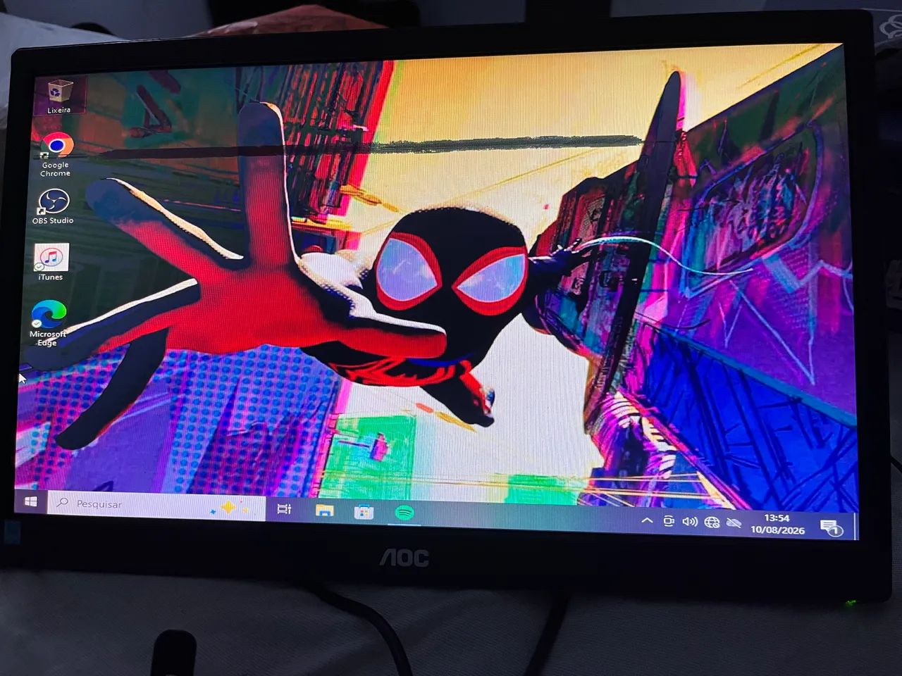 Pc lenovo, acompanha monitor, mouse e teclado  - Foto 3
