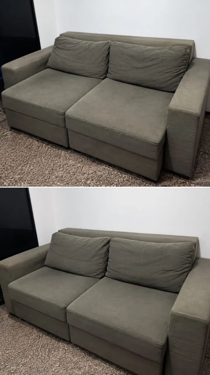 Vendo sofá RECÉM LAVADO
