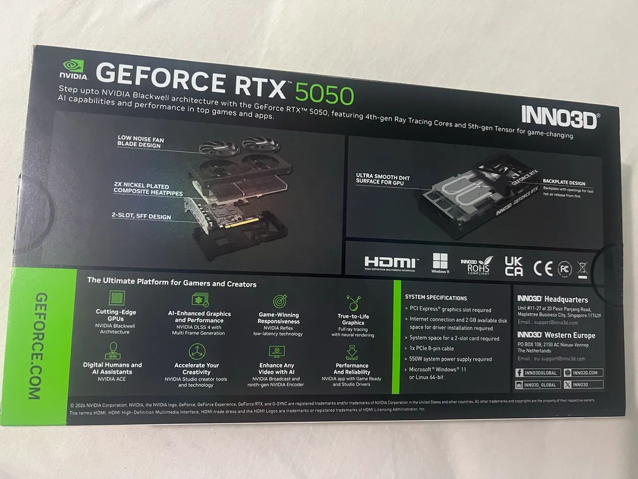 RTX 5050 1 mês de uso  - Foto 2