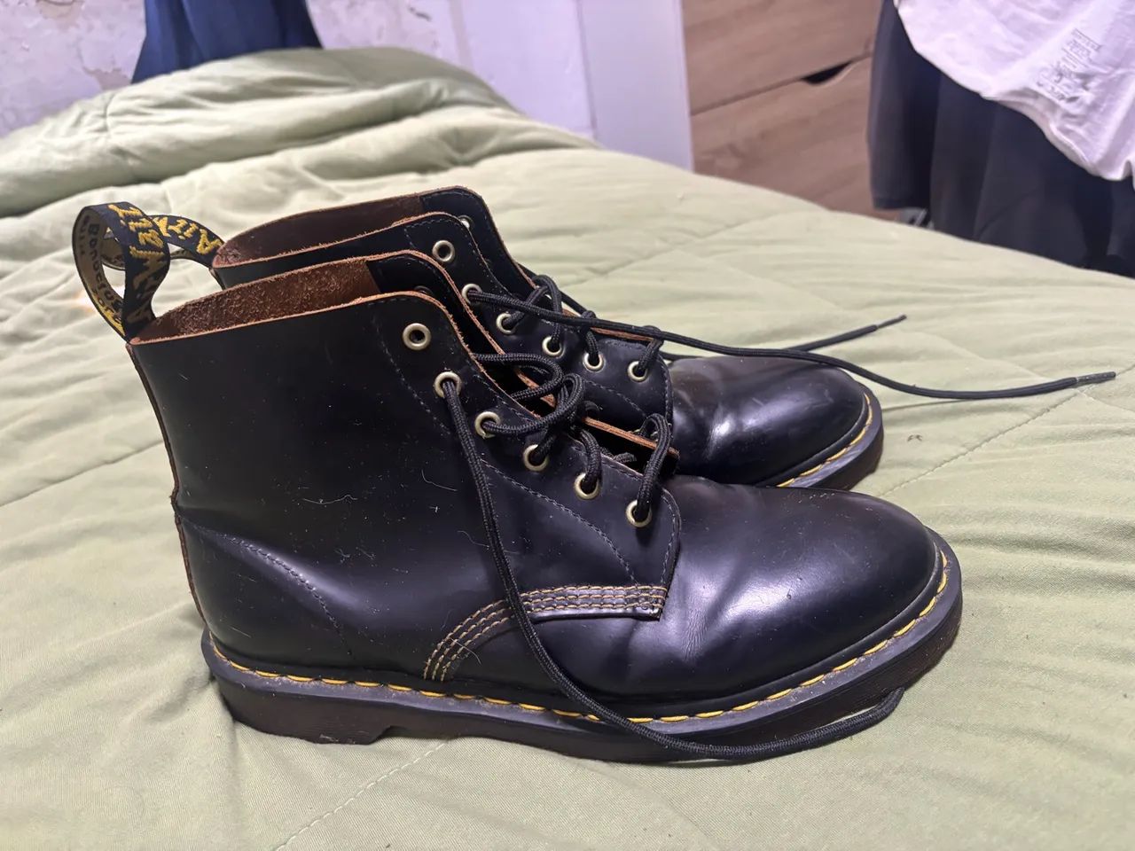 BOTA COTURNO DOC MARTENS ORIGINAL 44 - Foto 2