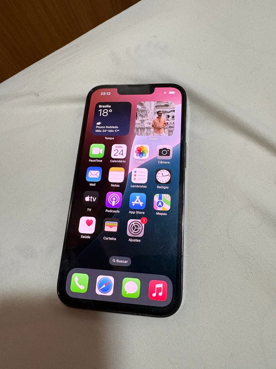 iPhone 13 Pro 128 GB prata- 78% bateria  - Foto 2
