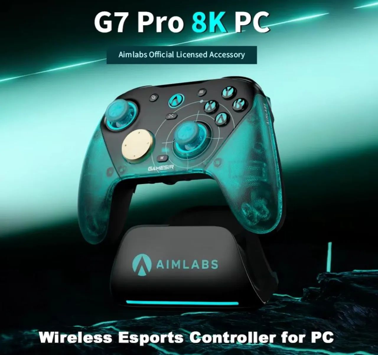 GameSir G7 Pro 8k Aimlabs Edition Controle para PC e Nintendo