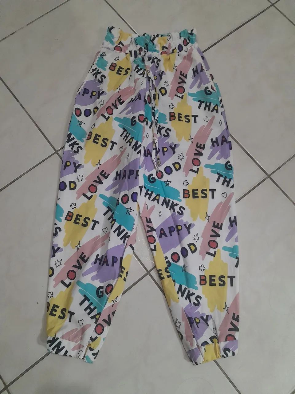 Calça Cargo(Estampado)