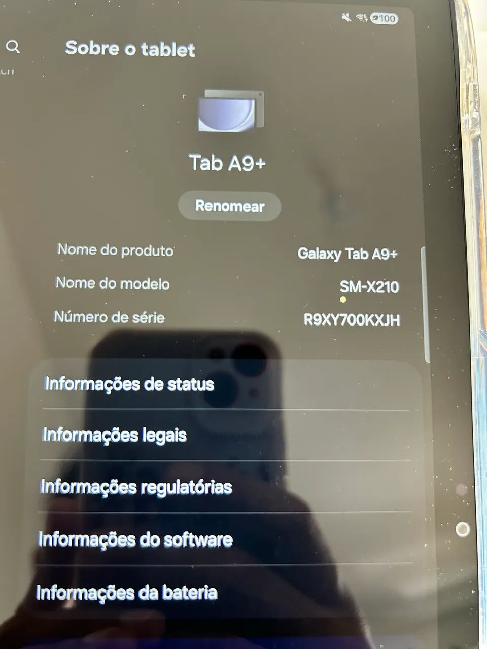 Tablet Samsung A9 +