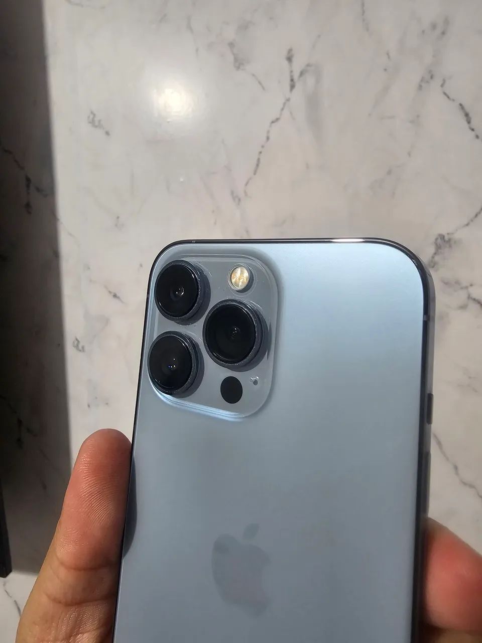 iPhone 13 PRO 128GB Azul- Nota fiscal + acessórios - Celulares e