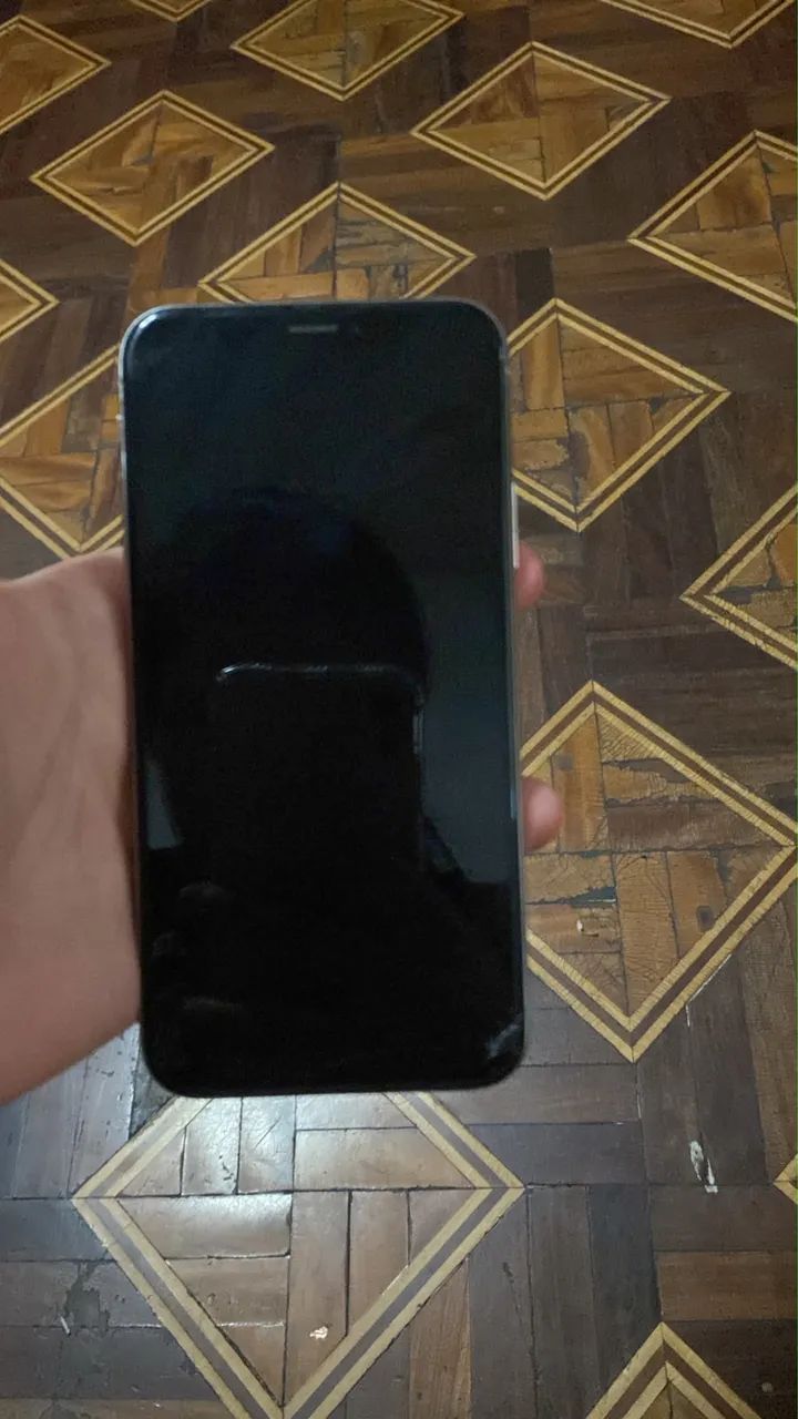 iPhone X prata