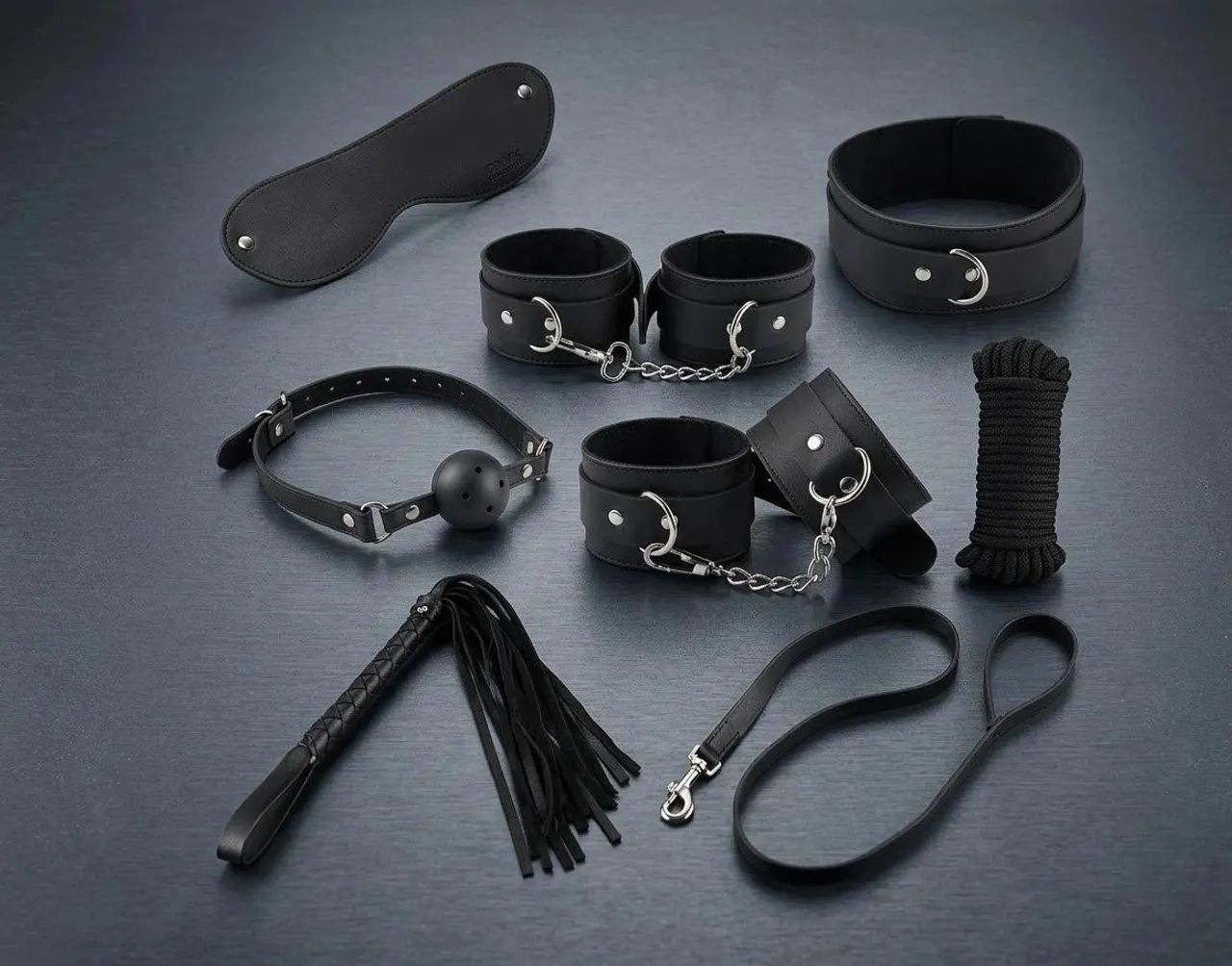 Kit Sado Masquista Com 8 Itens