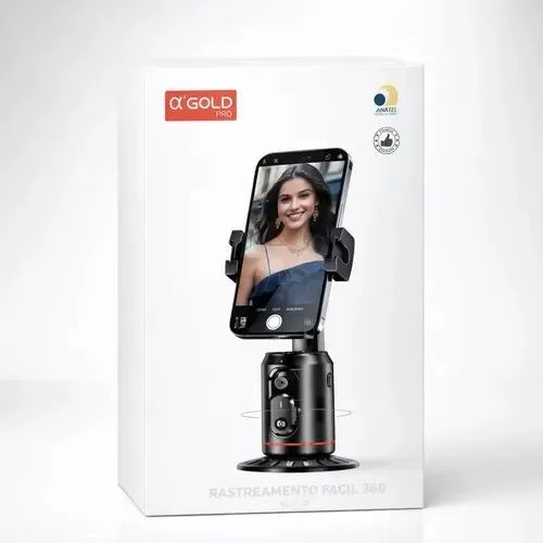 SUPORTE AUTOMÁTICO 360° PARA CELULAR - USADO ESTADO DE NOVO!  - Foto 4