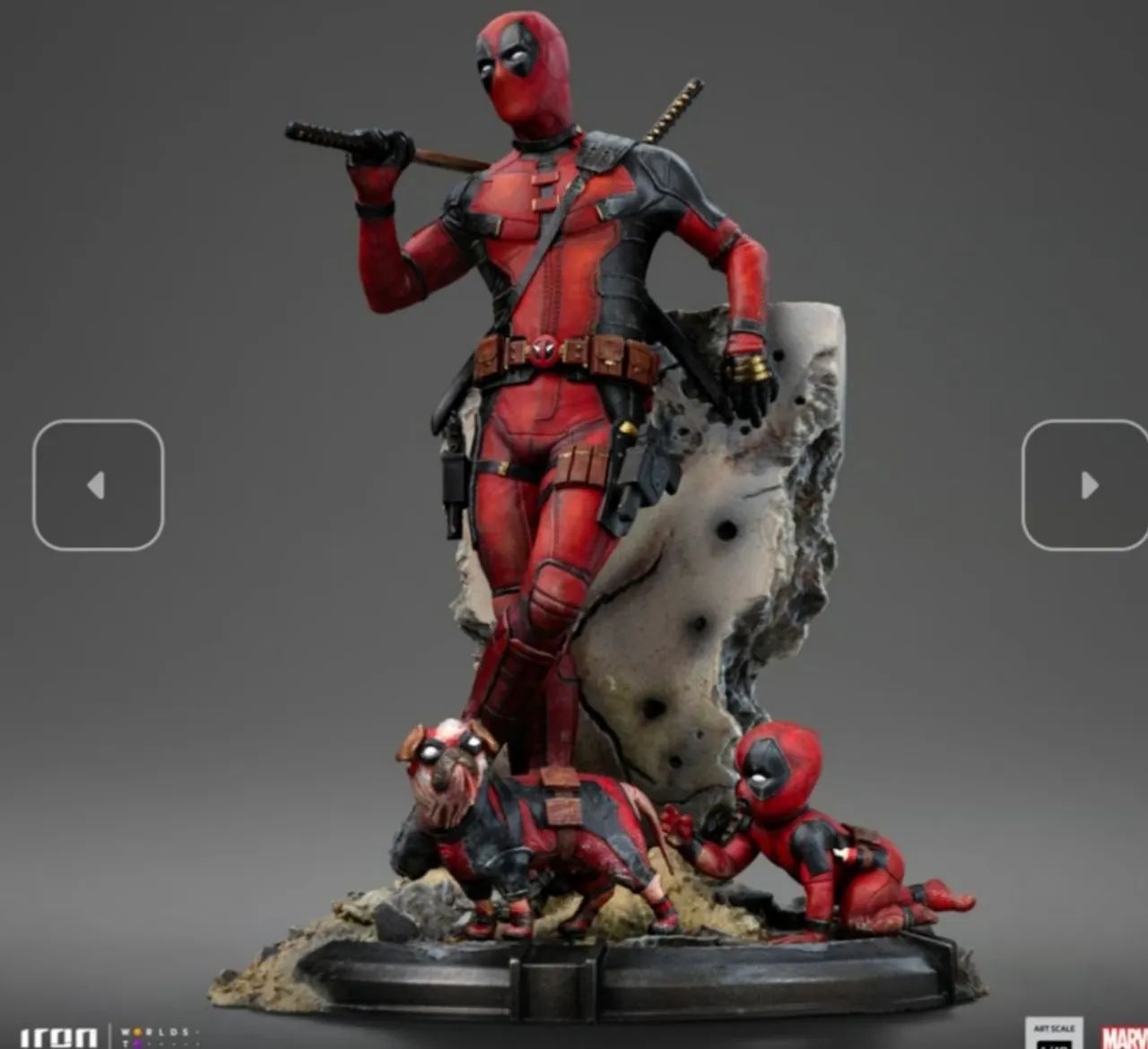 Deadpool Iron Studios Deadpool e Wolverine<br><br> - Foto 3