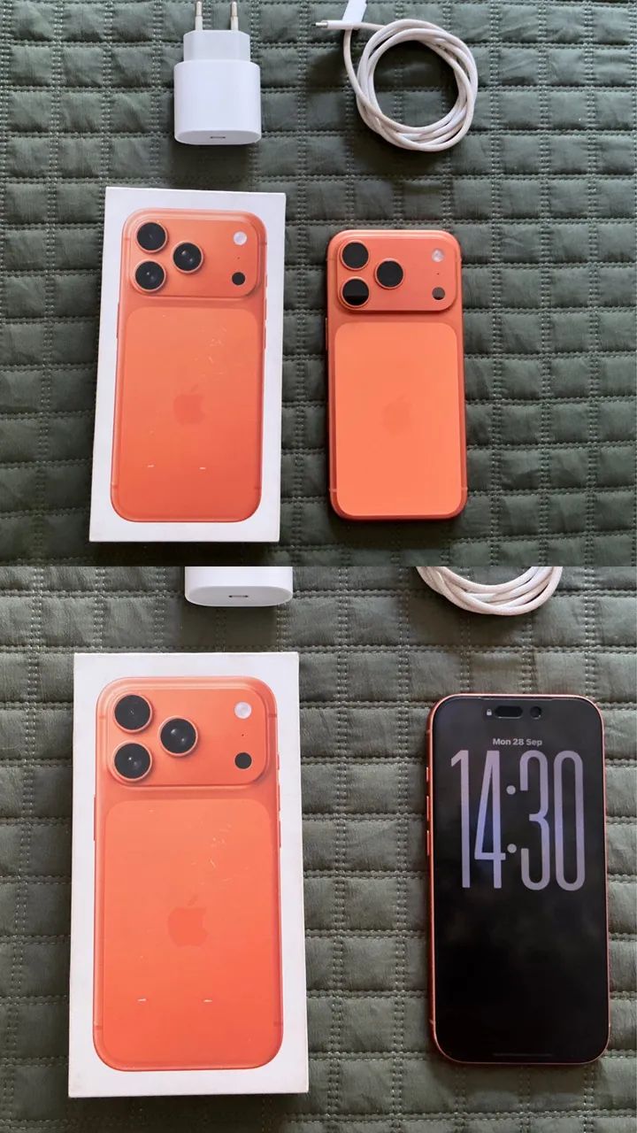 iPhone 17 Pro 256 laranja 