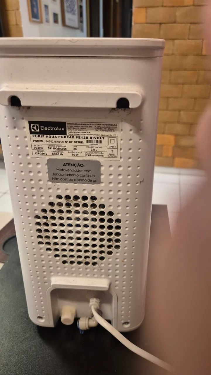 Filtro acqua pure electrolux usado e com a placa queimada - Foto 2
