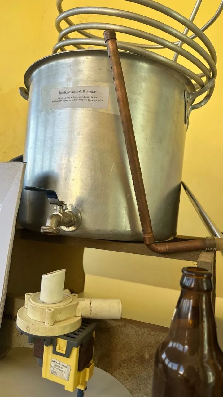 MINI KIT CERVEJARIA ARTESANAL 20 LITROS - RETIRADA EM OURO BRANCO/MG - Foto 5