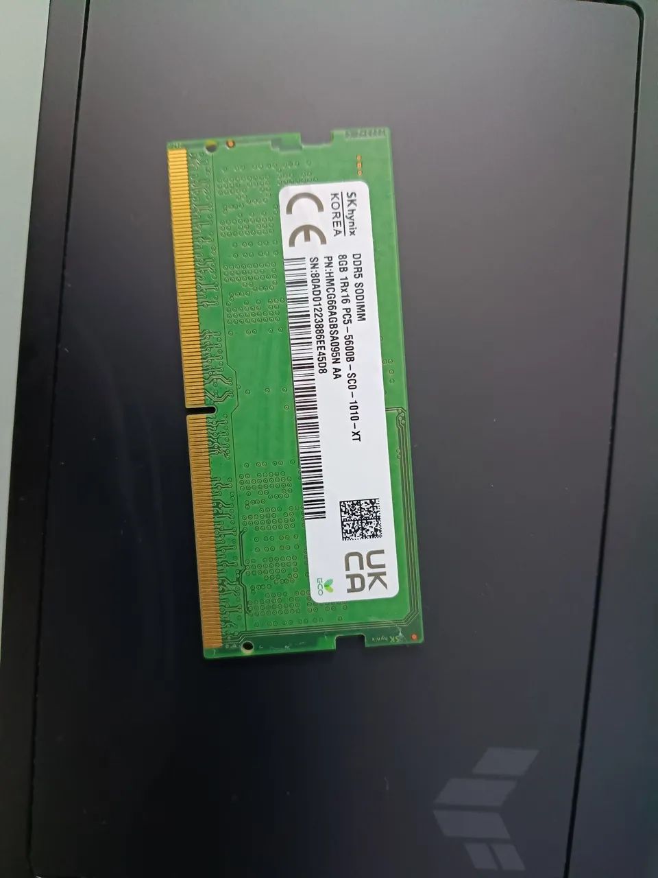 Memória Ddr5 8Gb 5600mhz Notebook