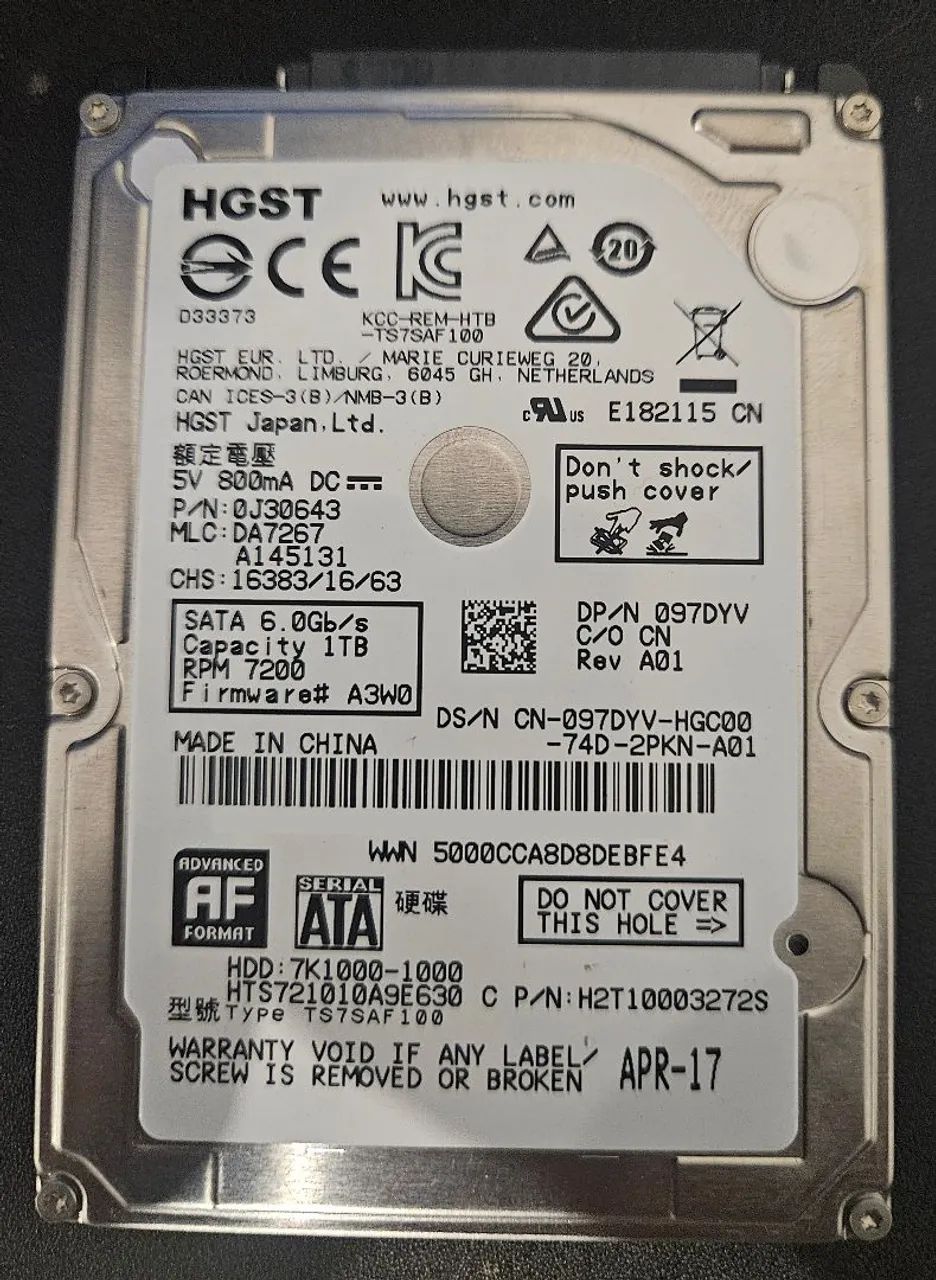 HDD 1tb Notebook 2