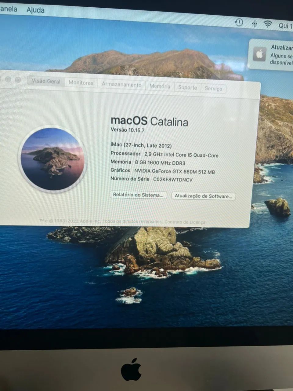 Computador iMac (27inch Late 2012)  - Foto 5