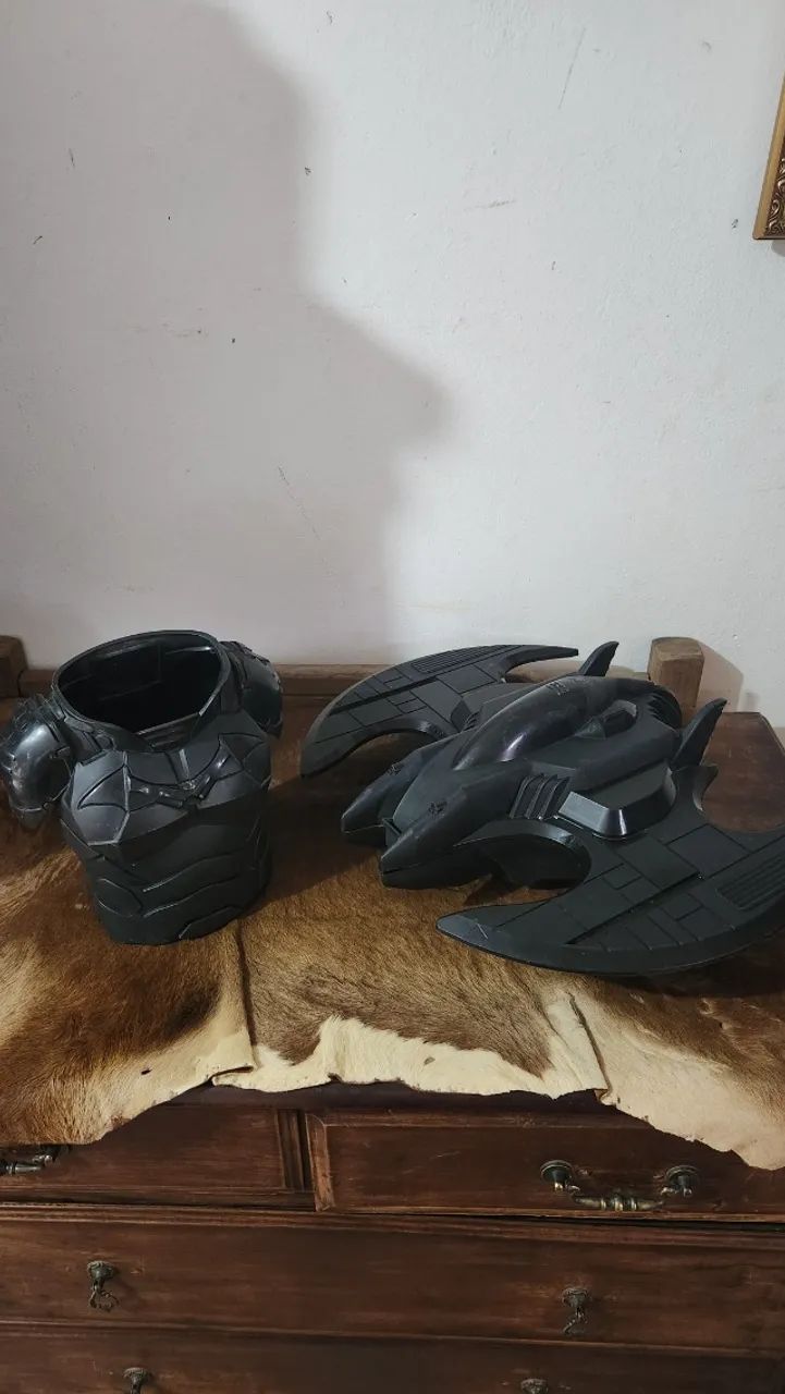Kit Batman nave e copo pipoca