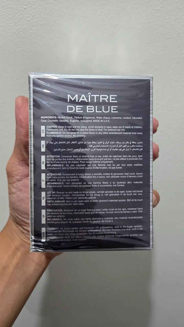 Perfume maitre de blue 100 ml - Foto 2