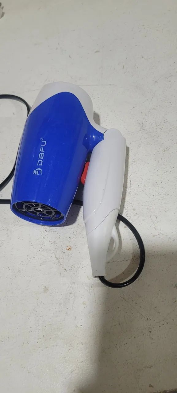 Kit Viagem Cabelo - Secador Dobrável DAFU + Pranchinha Mini (110V)<br> - Foto 2