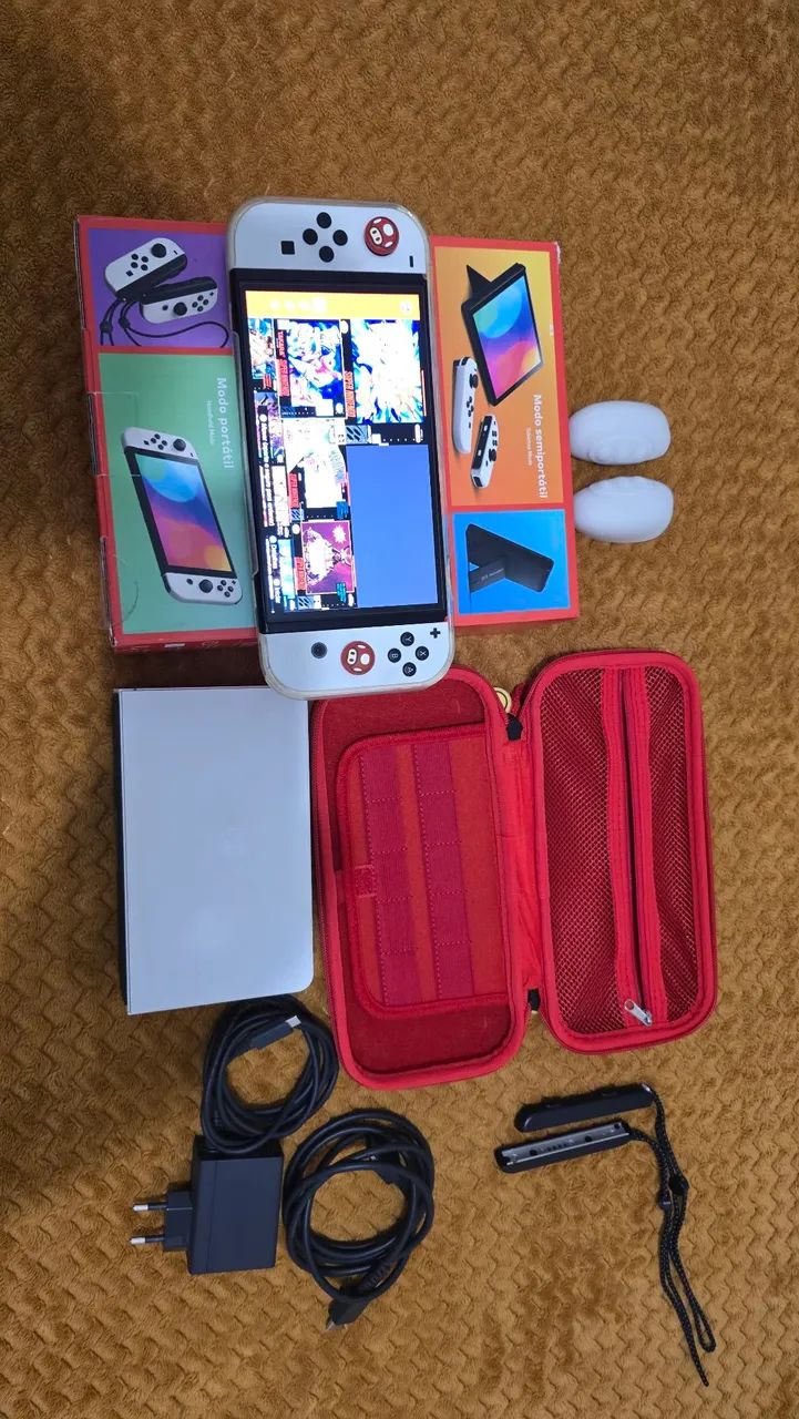 Nintendo Switch OLED + Acessórios  - Foto 3