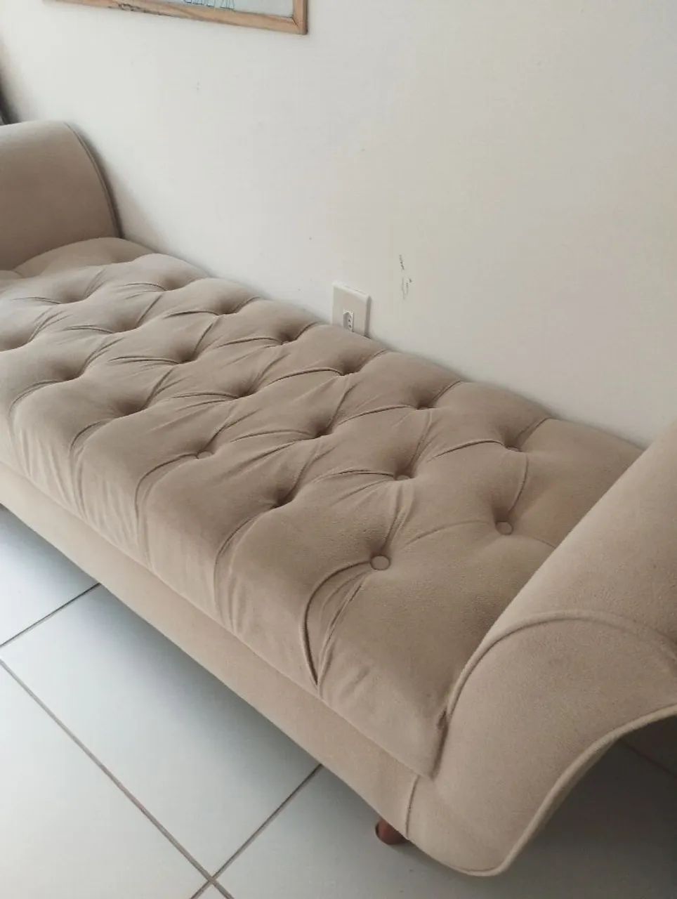 Namoradeira estofado lindo 