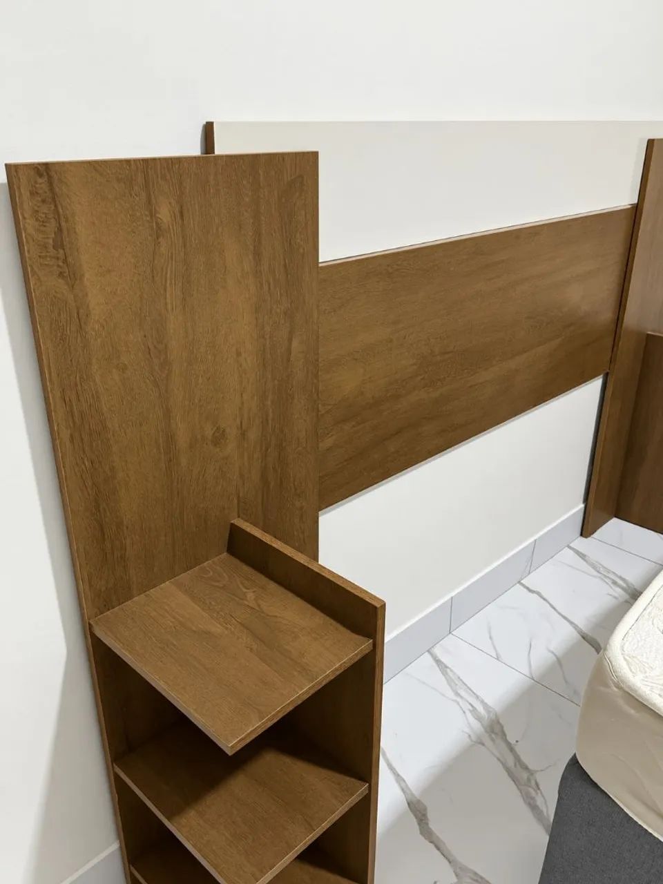 CABECEIRA DE CAMA DE CASAL EM MDF - Foto 2