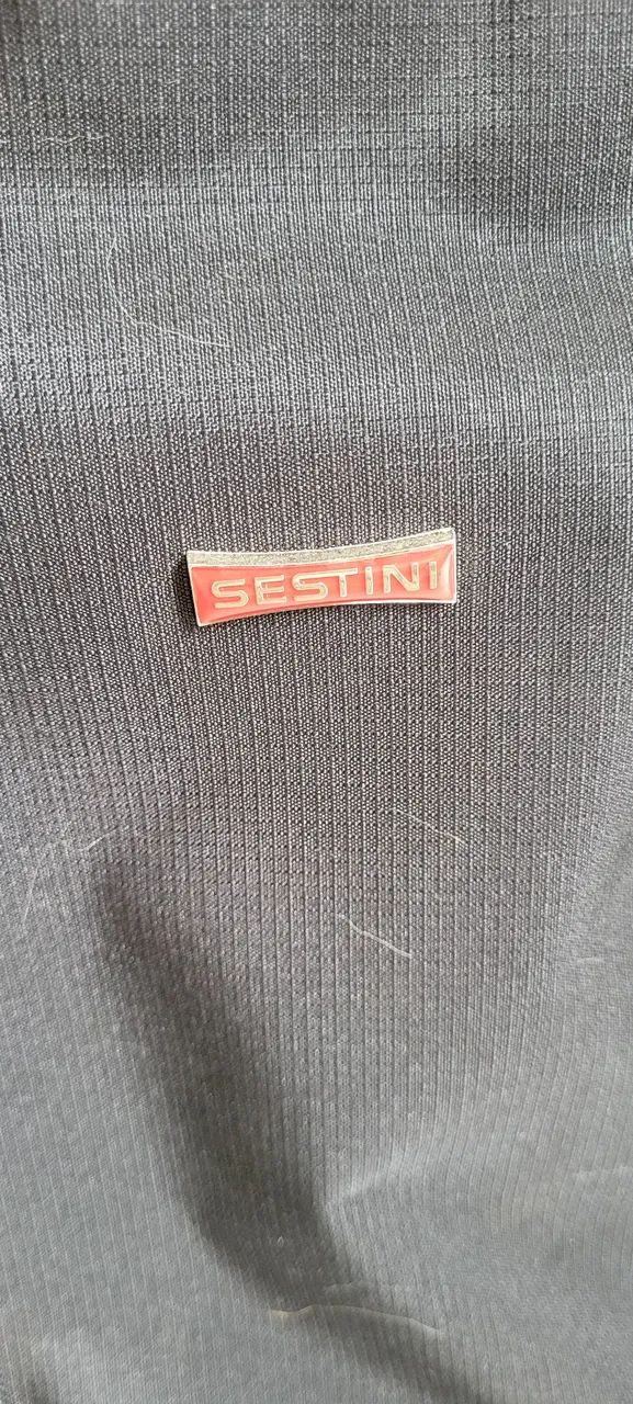 Mochila Preta Executiva Sestini com carrinho - Foto 4