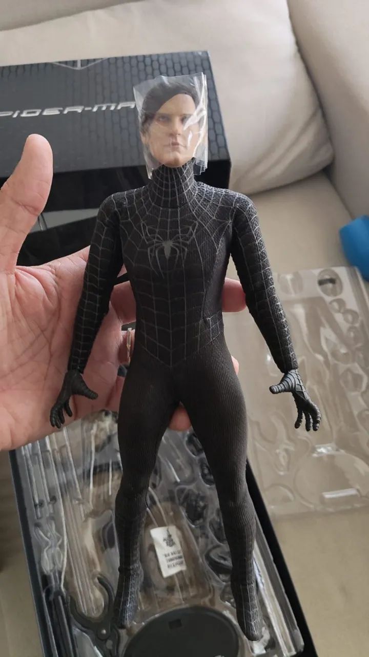Spider Man 2 - Diorama + head customizada com fios. Hot Toys 1/6 - Foto 3