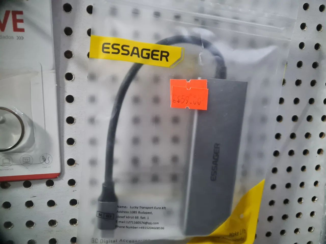 Adaptador USB-C Hub USB, SD, Micro SD e HDMI para MacBook - Essager - Foto 2