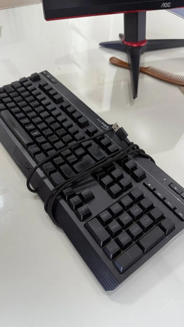 teclado gamer hyperx alloy core rgb