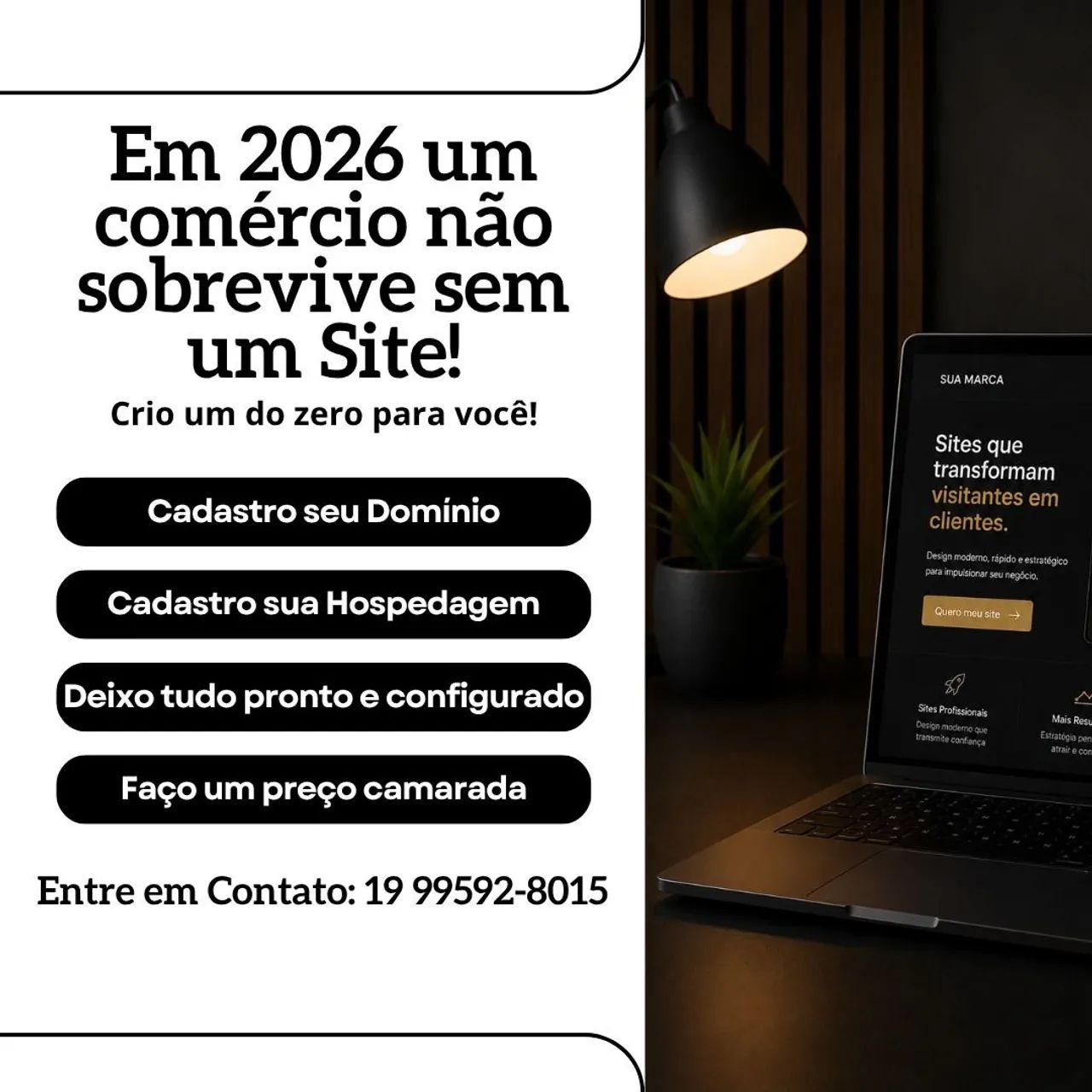 EU CRIO UM SITE PRA VC