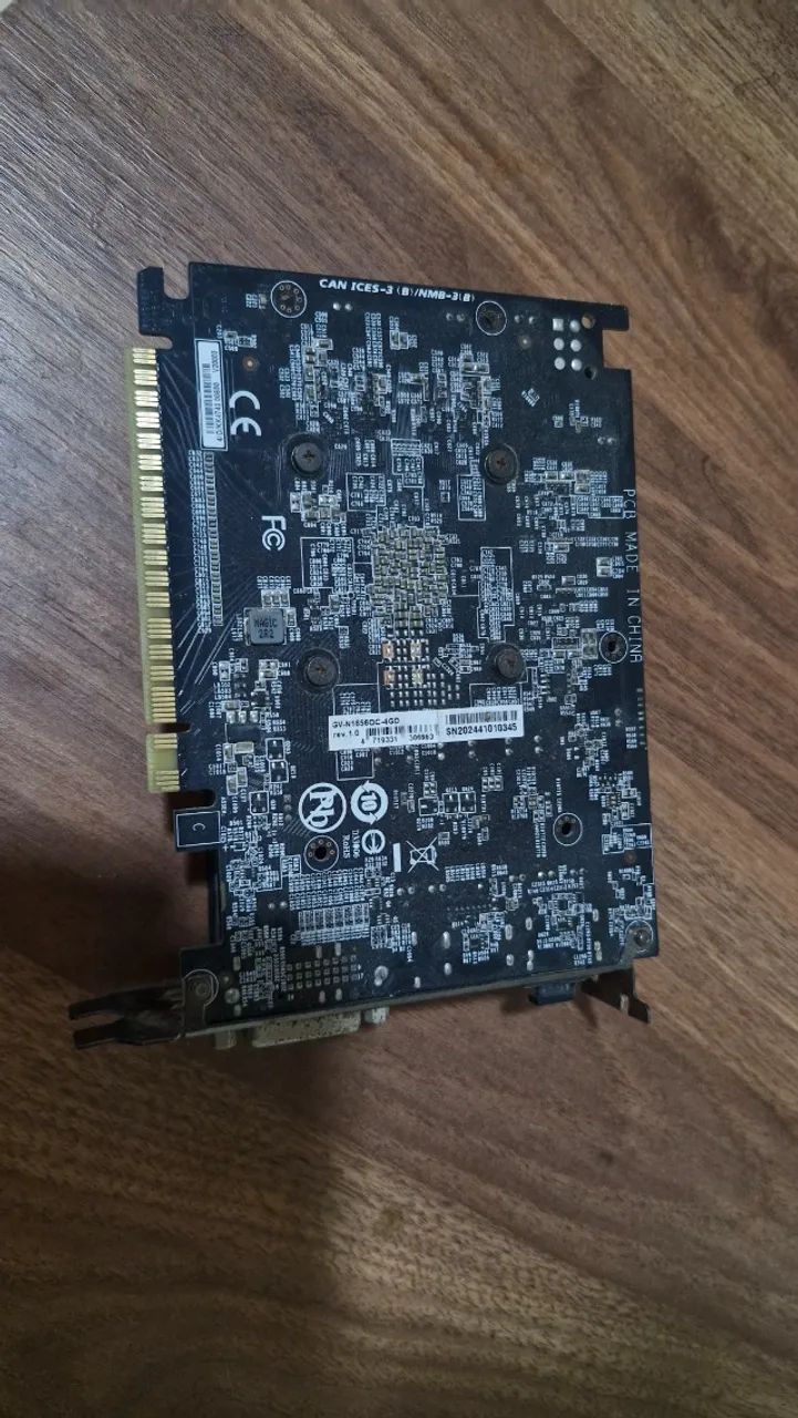 Placa de Video Gigabyte GTX1650 4Gb de RAM - Foto 5